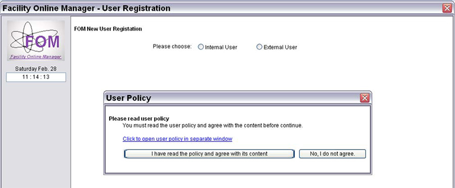 policy screen